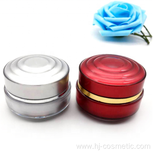 Wholesale high grade acrylic square cosmetic jars with good price